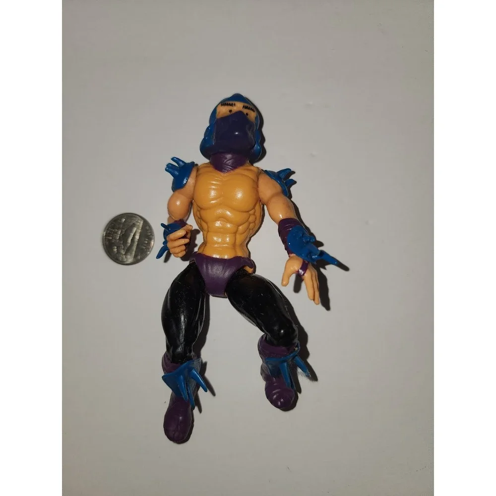 Vintage Teenage Mutant Ninja Turtles Shredder Action Figure 1988 Playmates